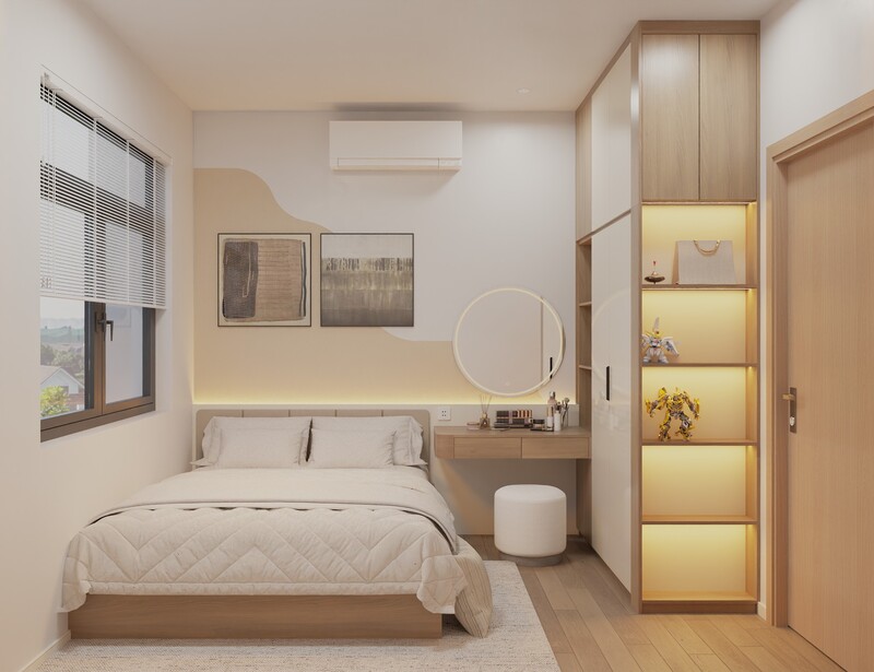 Thiết kế và thi công nội thất phòng ngủ